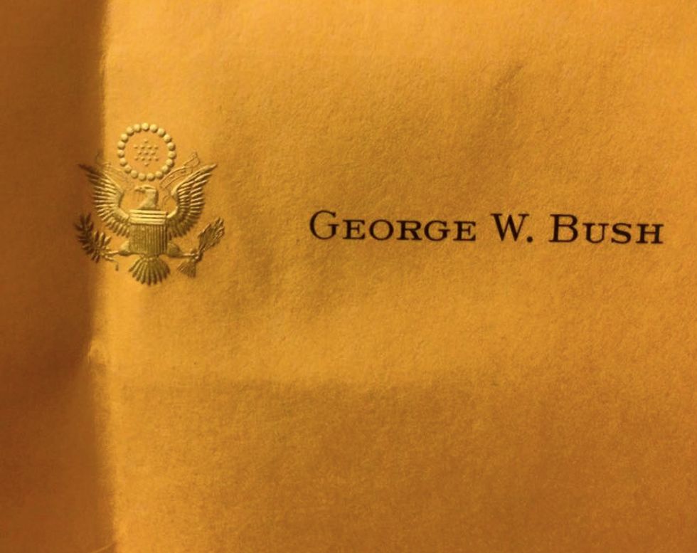 Army Vet Emails Heartfelt Request to George W. Bush and Then Forgets About It — Until She Opens Up Her Mailbox Weeks Later