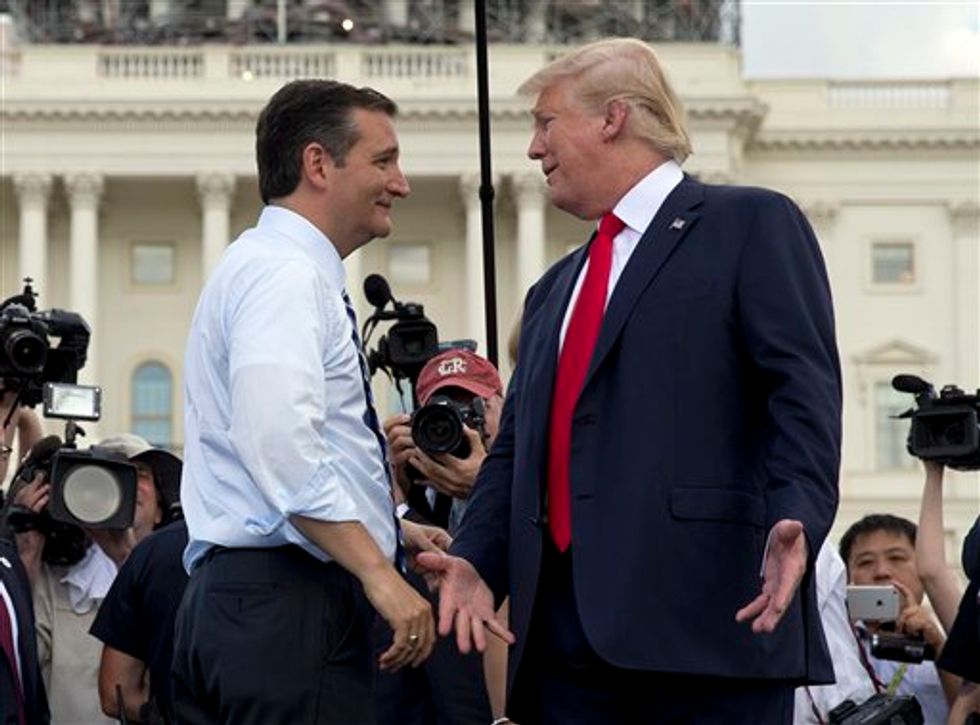 Inside the Cruz-Trump Cold War: Tensions Escalate, but Cruz Says He Won't Get Into a 'Cage Match