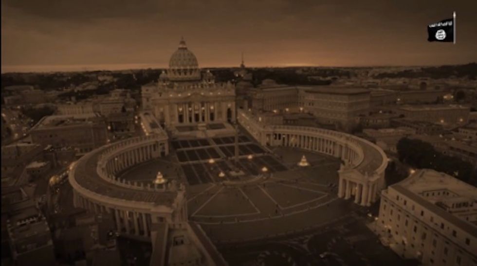 Islamic State Video Fantasizes Apocalyptic Battle Over Rome and the Vatican