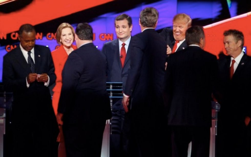 AP Fact Check: Republican Debaters Go Astray