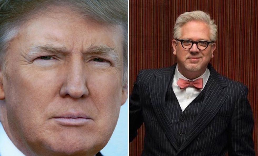 Trump Hit Beck With Nasty Tweet. Soon After, Beck Fired Back Response That Didn’t Require Any Words