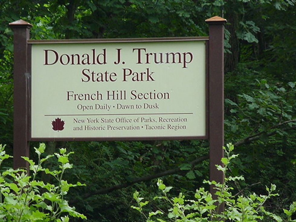 New York State Lawmakers Push for Removal of Donald Trump's Name From State Park