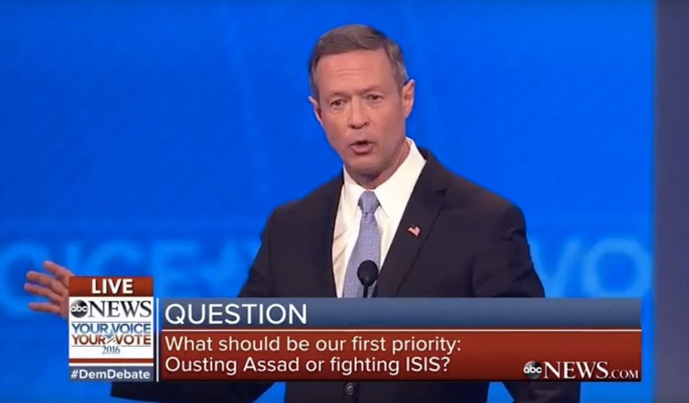 Martin O'Malley Gets Booed For This Surprising Quip About Opponents' Ages