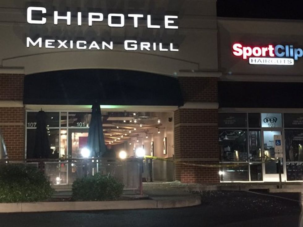 Watch: Driver Crashes Through the Front Entrance of a Virginia Chipotle, Then Flees the Scene