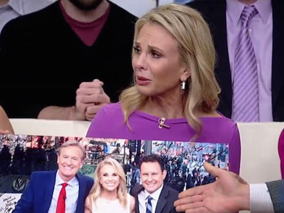 VIDEO: Elisabeth Hasselbeck Bids Emotional Farewell to 'Fox and Friends' After Two Years