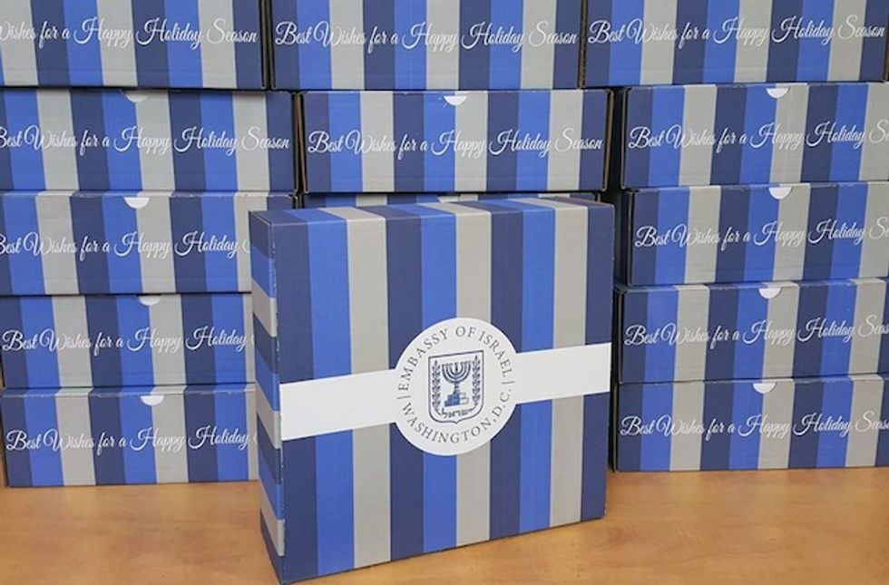 Israeli Ambassador Designed His Holiday Gifts To Send Message to the 'Fanatics and the Fools