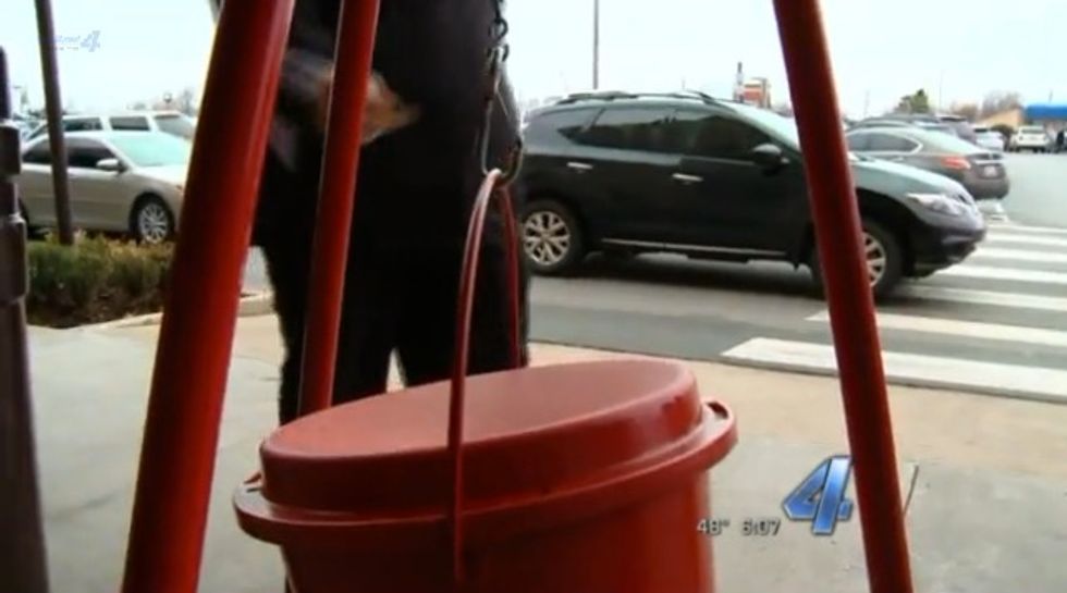 I Was Definitely Shocked': Rare Donation Dropped in Salvation Army Bucket Has Volunteers 'In Awe