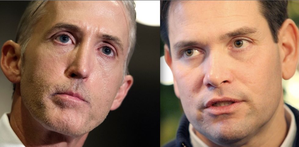 Trey Gowdy to Endorse Marco Rubio for President, Reports Say