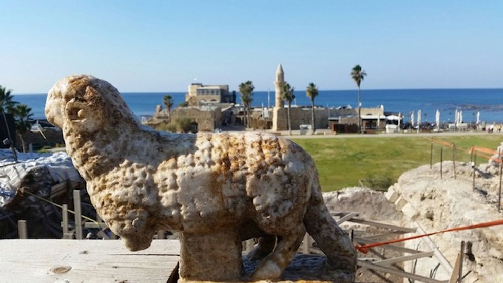 Archaeologists Find 'Impressive' Ancient Statue That Could Symbolize Jesus or the Flock of the ‘Good Shepherd’