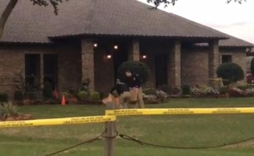 Man Allegedly Shatters Windows Trying to Break Into Texas Home. But Residents Are Inside — and They're Armed.