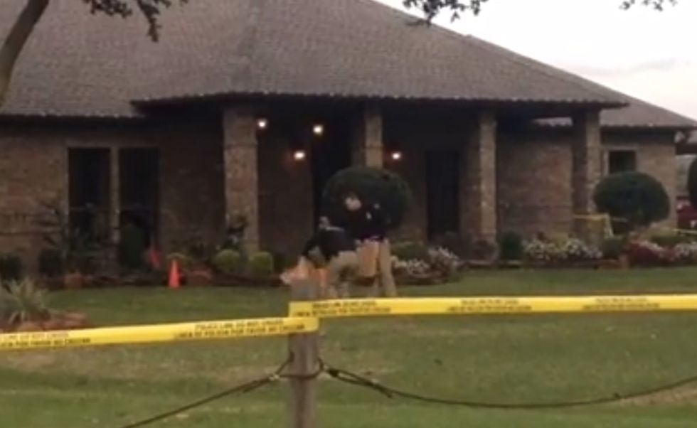 Man Allegedly Shatters Windows Trying to Break Into Texas Home. But Residents Are Inside — and They're Armed.
