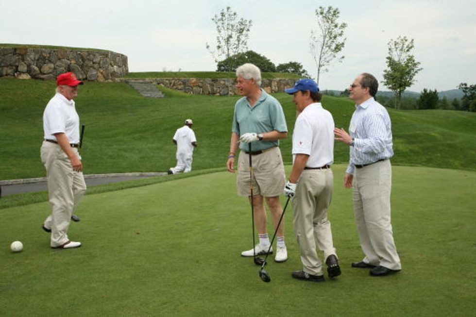 Trump Calls Bill Clinton 'One of the Great Abusers of the World