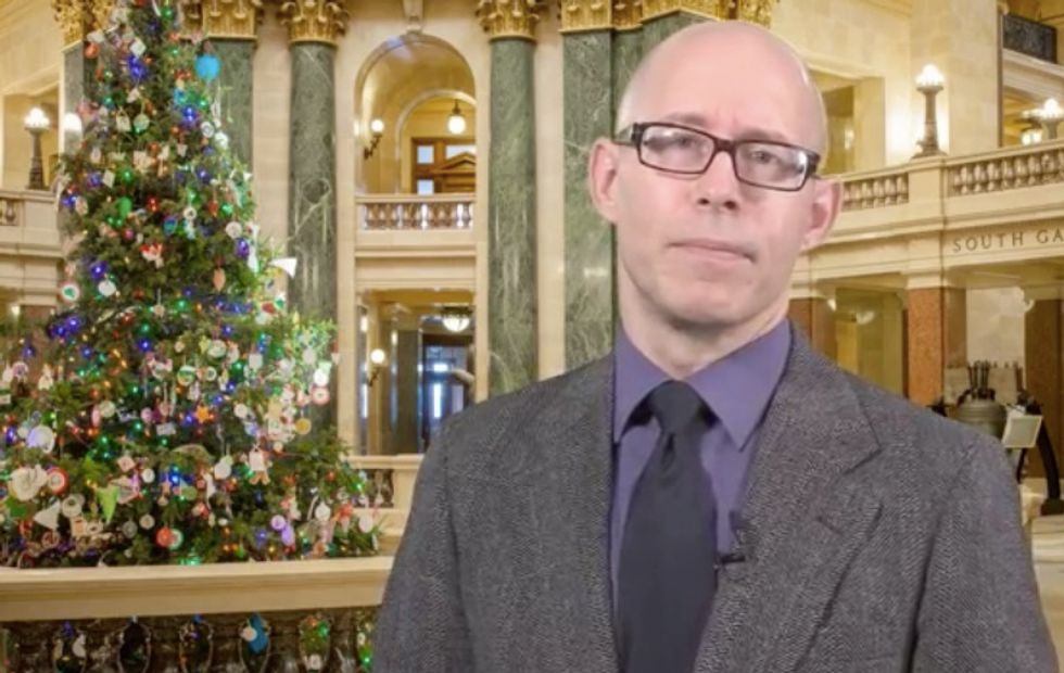 He Had a Message for People 'Who Are Not Christians." And Atheists Aren't too Happy About It.