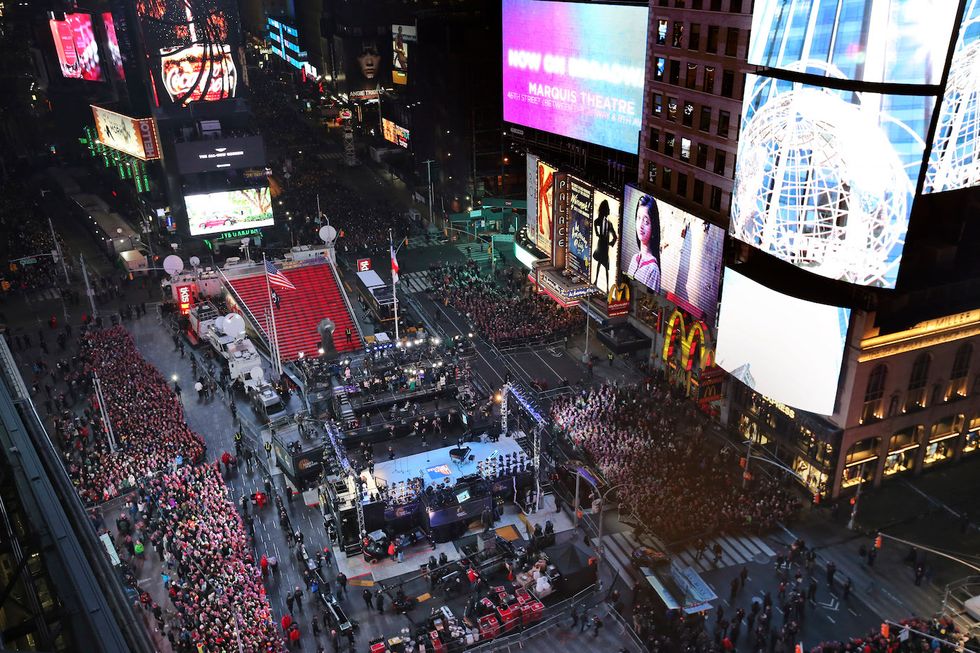 You Can Watch the Ball Drop in New York City's Times Square Live Right Here