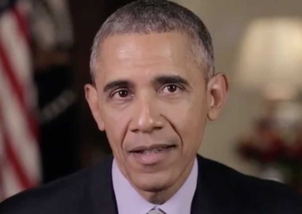 Obama Reveals New Year's Resolution — and It has Everything to Do With Guns