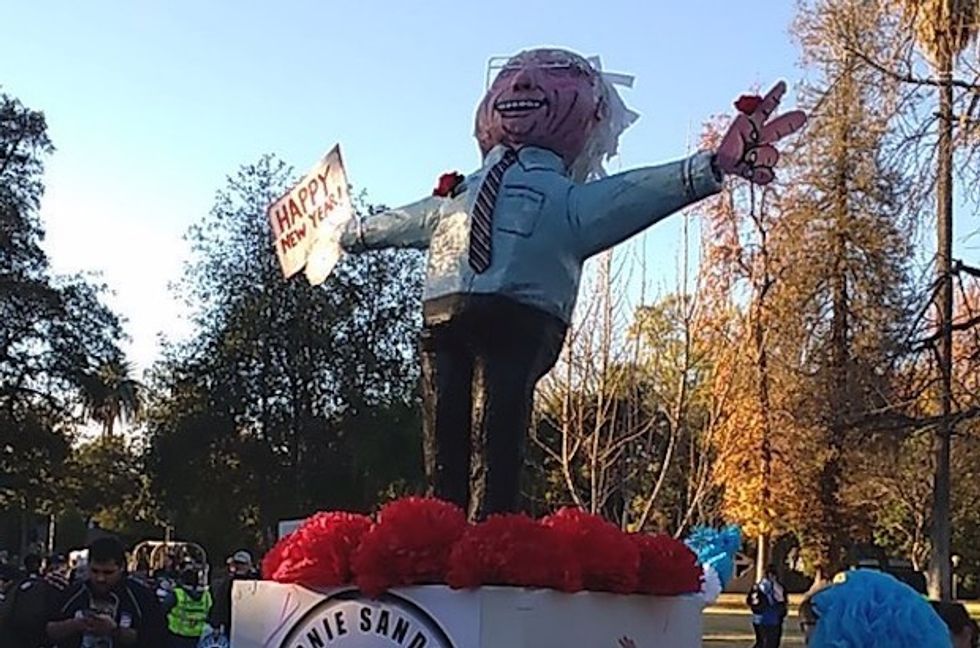 Politics Invades the Rose Parade: 'America is Great! Trump is...