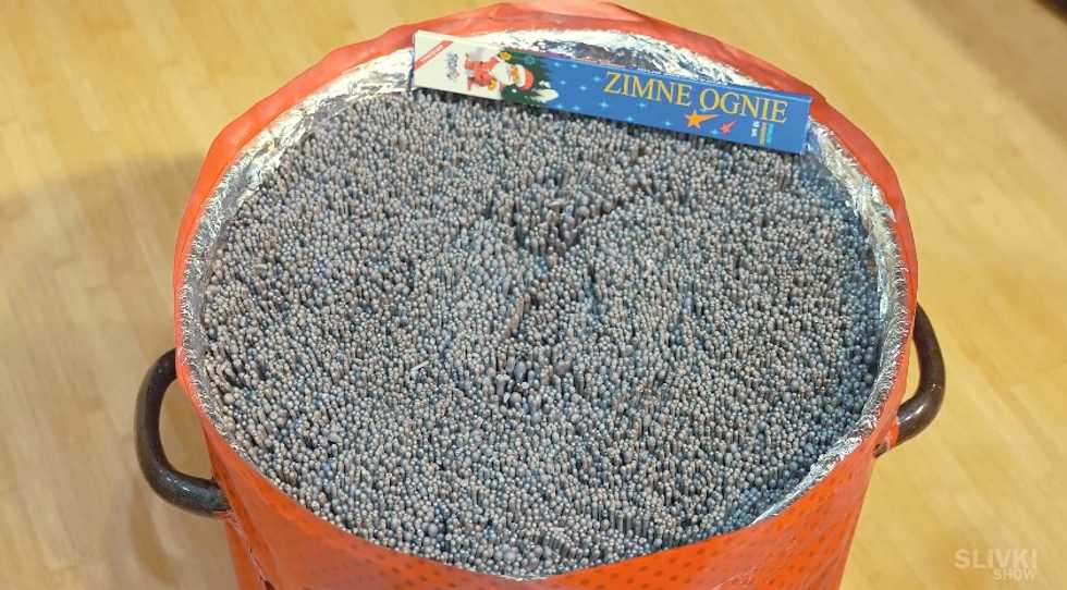 Man Lights 10,000 Sparklers on Fire for New Year — and Result Is Even Crazier Than You Might Think