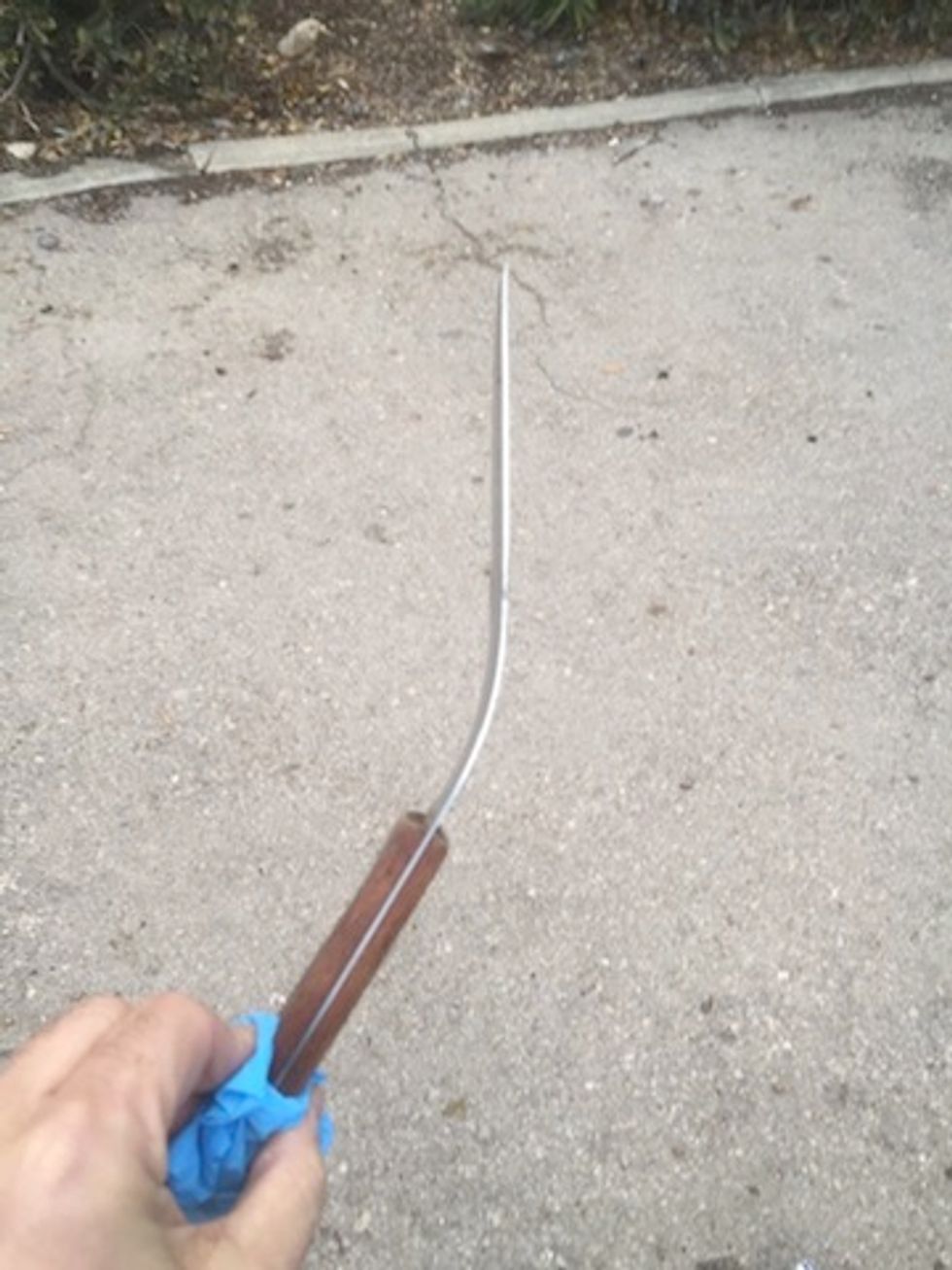 Palestinian Went Out to Allegedly Stab Israelis. Then This Happened to His Knife.