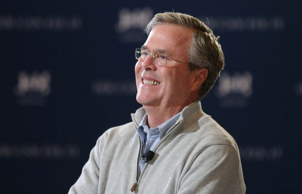 Jeb Bush Tweets 'Welcome to the Fight' Against Trump After National Review Editorial —  Some Conservatives Reminded Him They've Been There All Along 