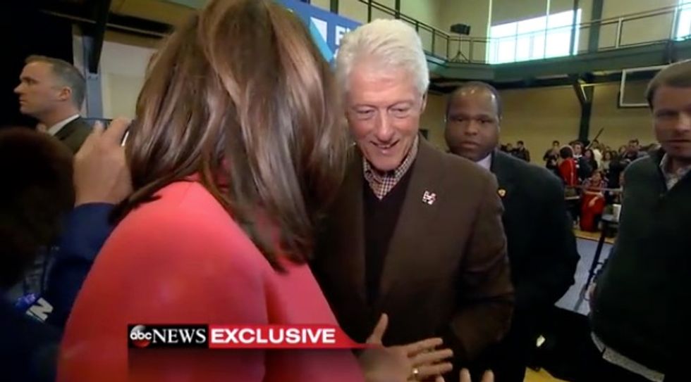 Watch Bill Clinton’s Response When Asked if His History With Women Is ‘Fair Game’: ‘If I May, Mr. President’