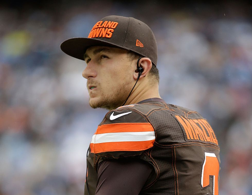 Revealed: What Troubled Browns QB Johnny Manziel Was Reportedly Doing Night Before Missing Team's Required Doctor’s Visit