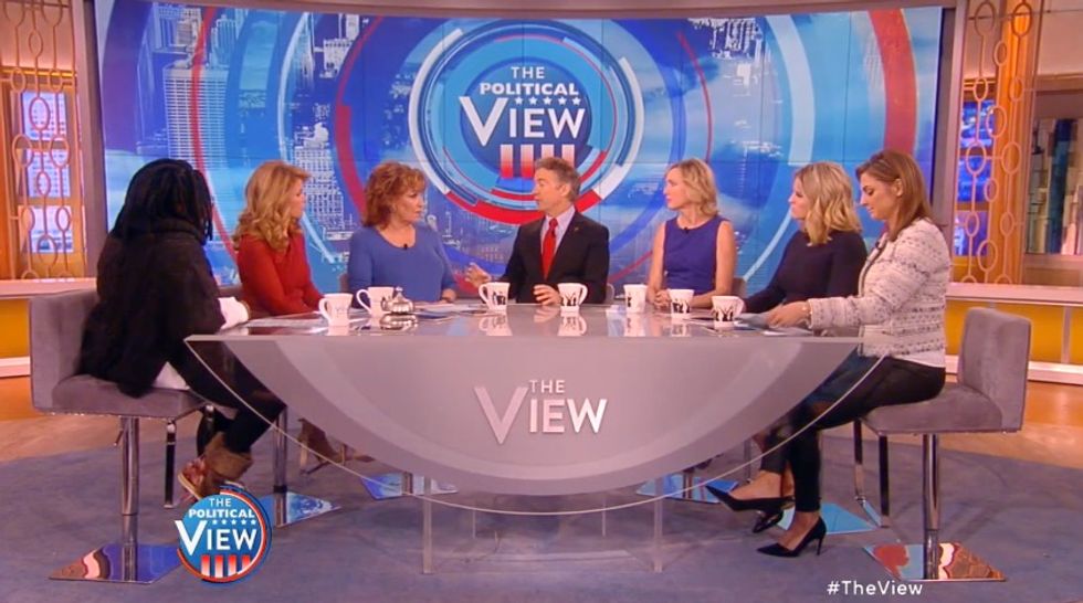 Whoopi Goldberg Says She Wants Automatic Weapons Banned — Watch When Rand Tells Her They Already Are