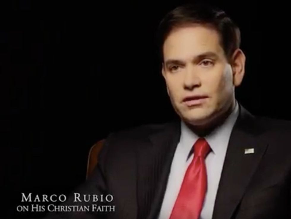 Marco Rubio Has a Message About Eternity, Salvation and the 'Purpose of Our Life