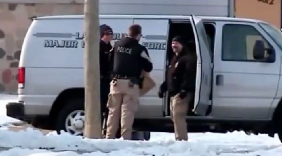 Suspicious' Man Wearing Tactical Vest, Carrying Pellet Gun Fatally Shot by Police After Taking Pictures of Schools 