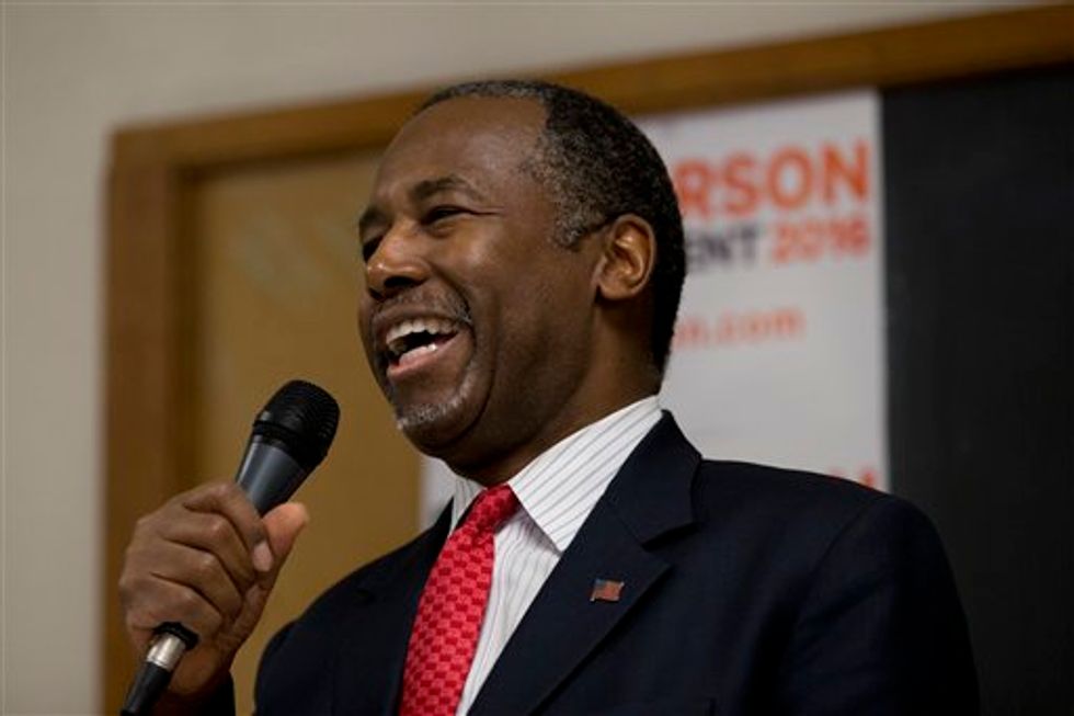 Ben Carson Will ‘Likely’ Leave Iowa Early Tonight, but He Won't Be Headed to New Hampshire