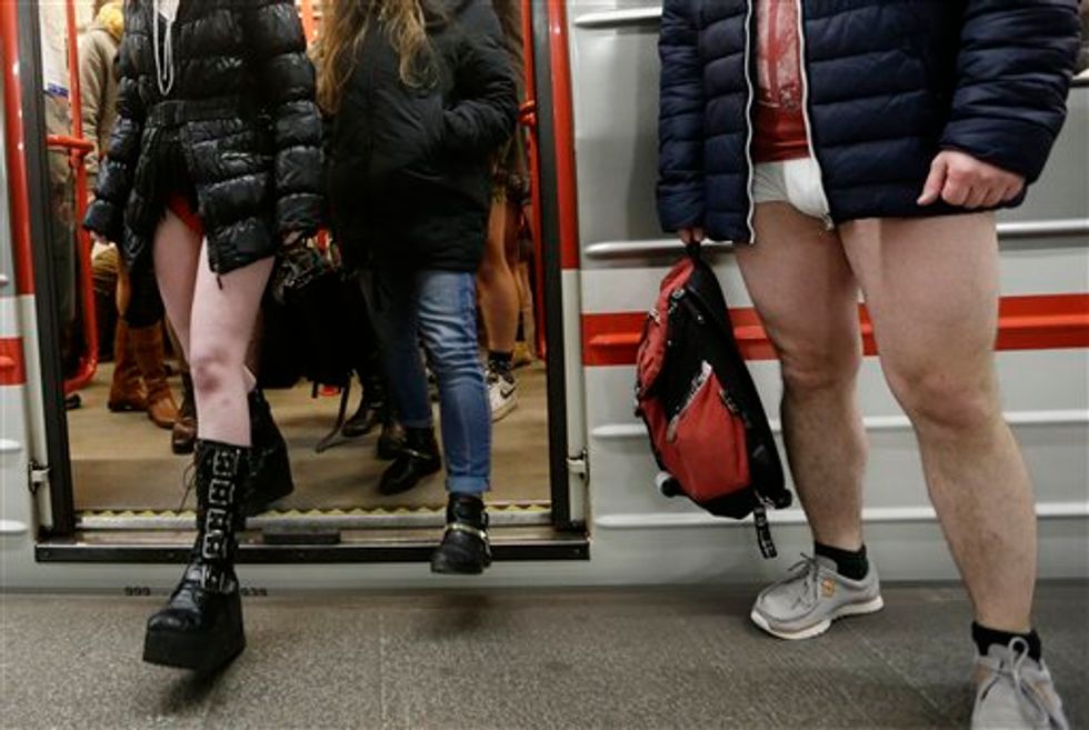 What's Going On?': Public Transit Riders Around the World React to Annual 'No Pants Subway Ride