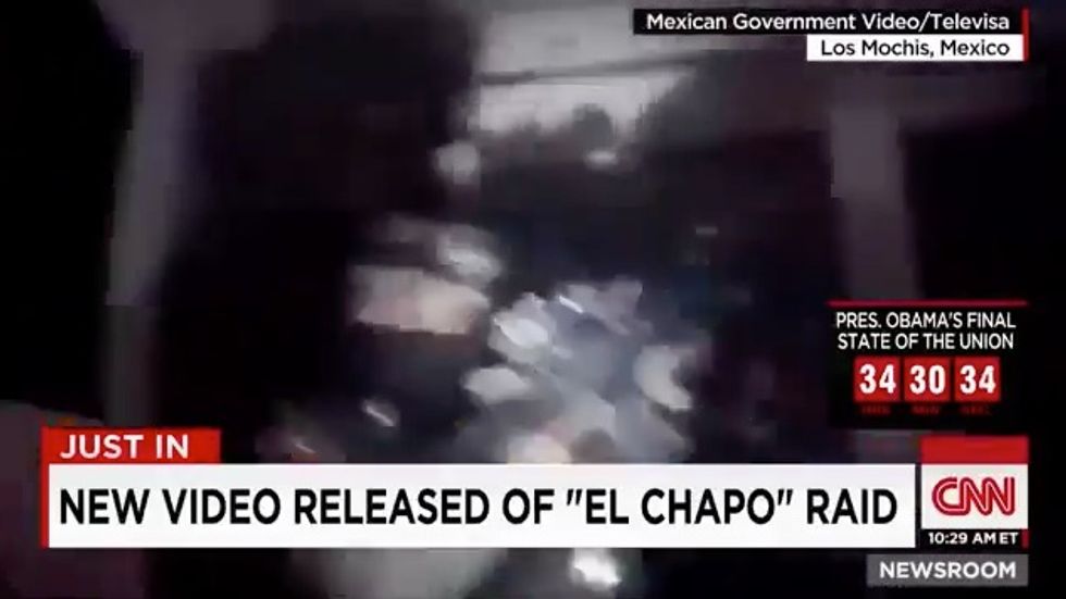 WATCH: Intense Footage Released of Mexican Marines' Raid on 'El Chapo' Hideout