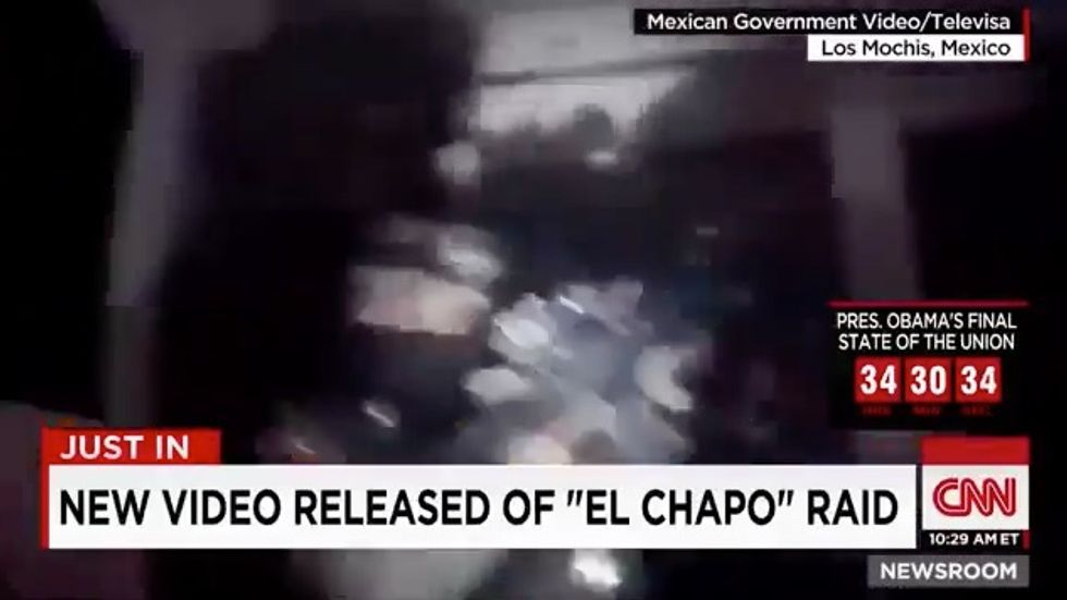 WATCH: Intense Footage Released of Mexican Marines' Raid on 'El Chapo' Hideout