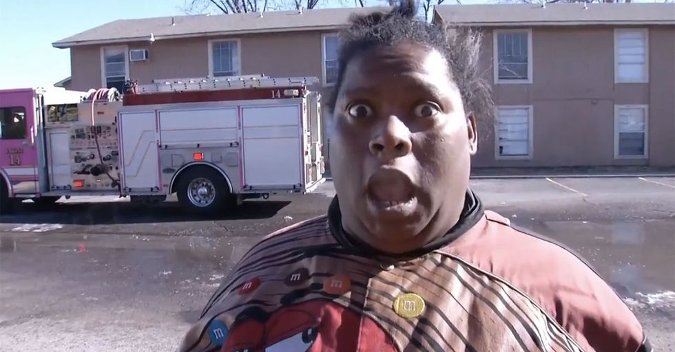 The Tragic Event She's Describing Is No Laughing Matter — but Her Response to It Has Gone Viral
