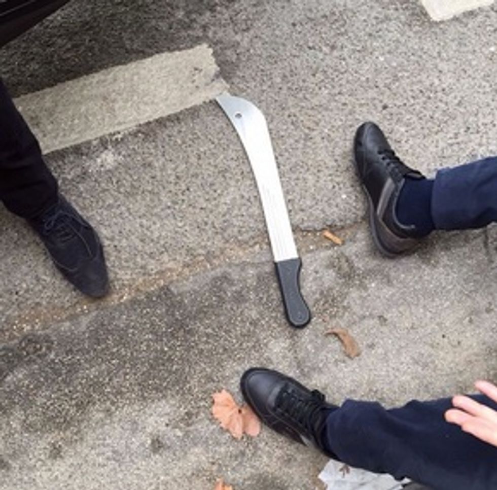 Man Uses Prayer Book to Defend Himself Against Islamic State-Inspired, Machete-Wielding Teenage Terrorist