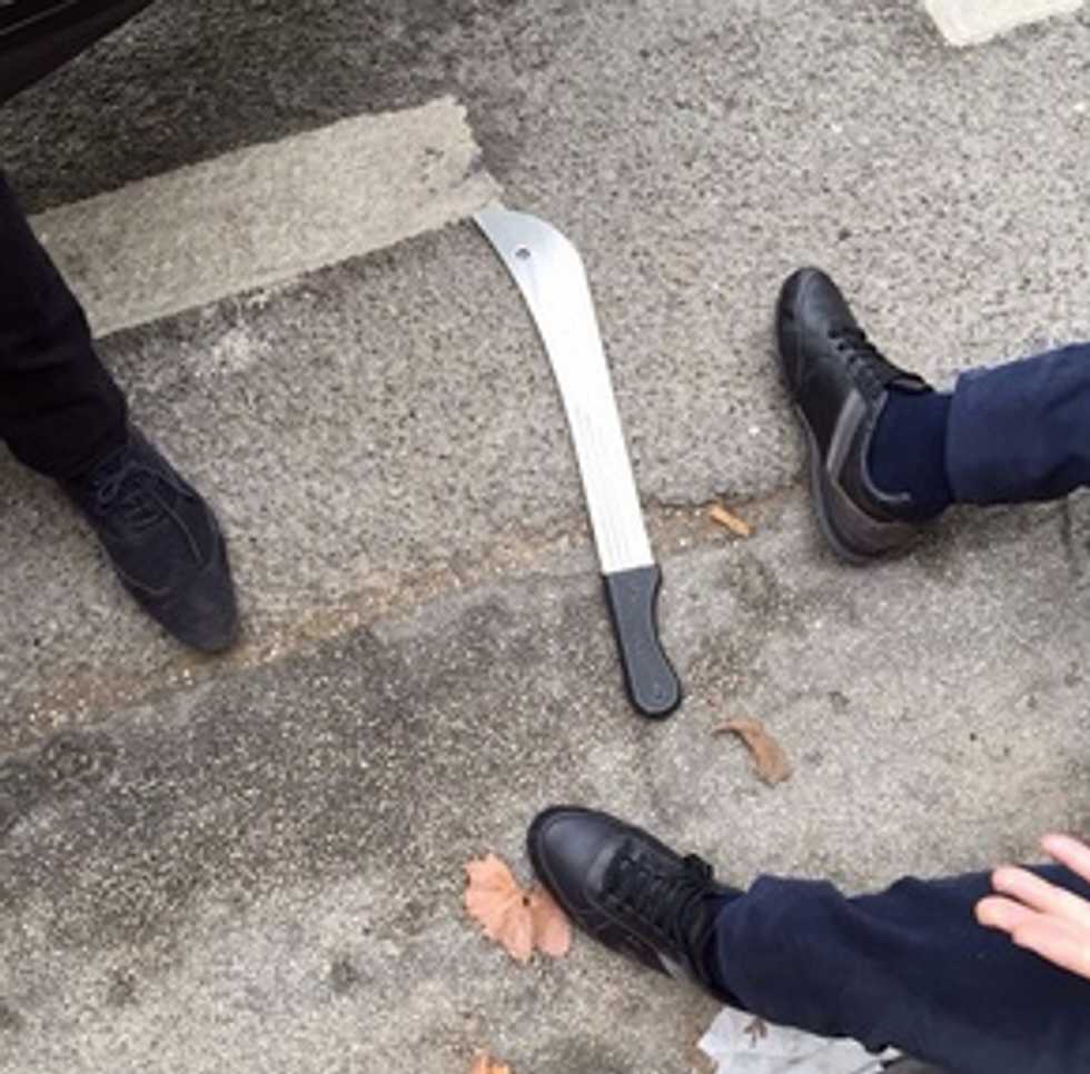 Man Uses Prayer Book to Defend Himself Against Islamic State-Inspired, Machete-Wielding Teenage Terrorist