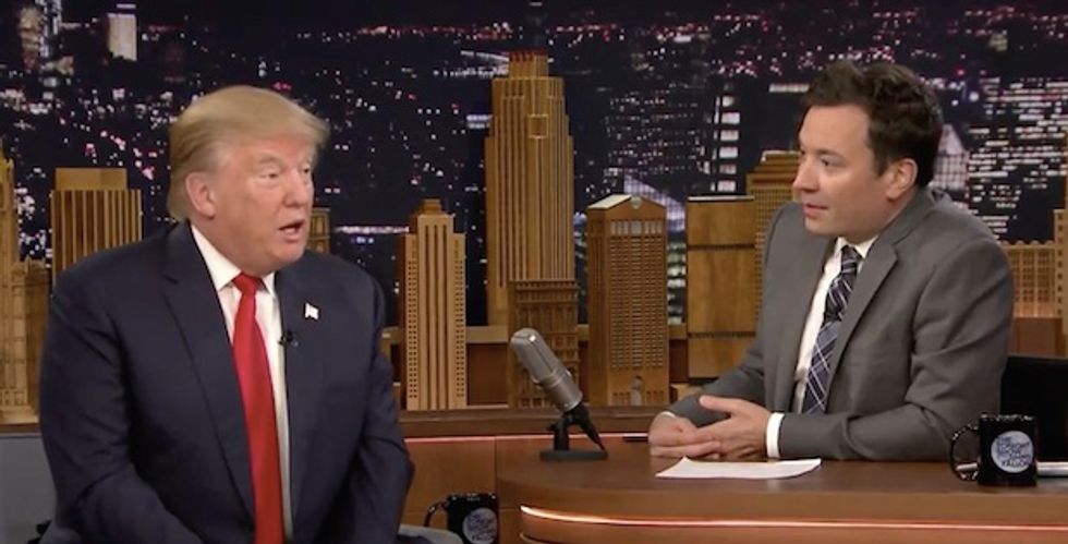 Jimmy Fallon Asks Donald Trump, 'Do You Cry?' Trump's Response Is Exactly What You Might Expect