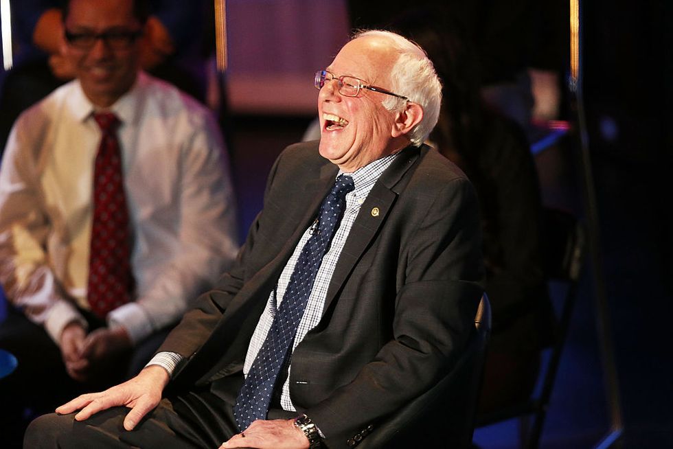 Watch Bernie Sanders' Response When He Was Asked if a Socialist Can Live in a Mansion Like the White House
