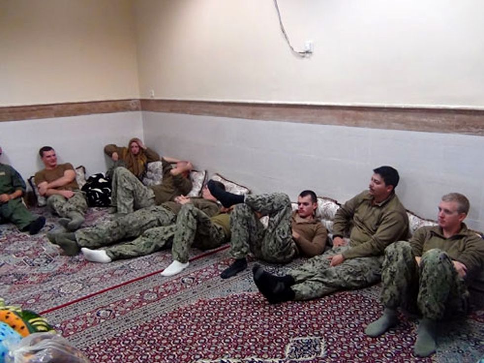 New Video Shows the Moment U.S. Navy Boats, Sailors Were Detained by Iranian Military