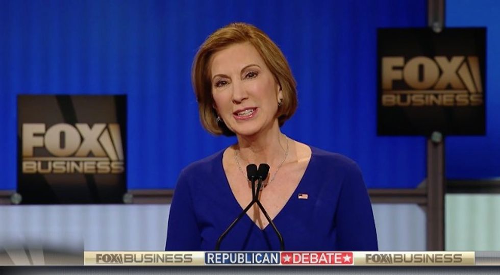 Carly Fiorina Stings Hillary Clinton With Brutal 14-Word Jab: 'Unlike Another Woman in This Race...