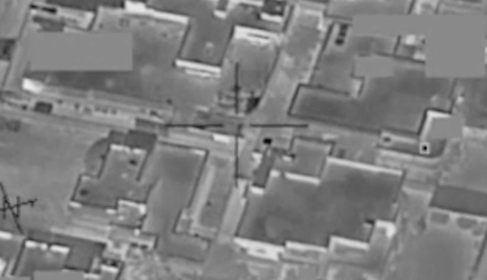 Video Captures Coalition Airstrike on Islamic State Target — Look What It Sends Flying Into the Air