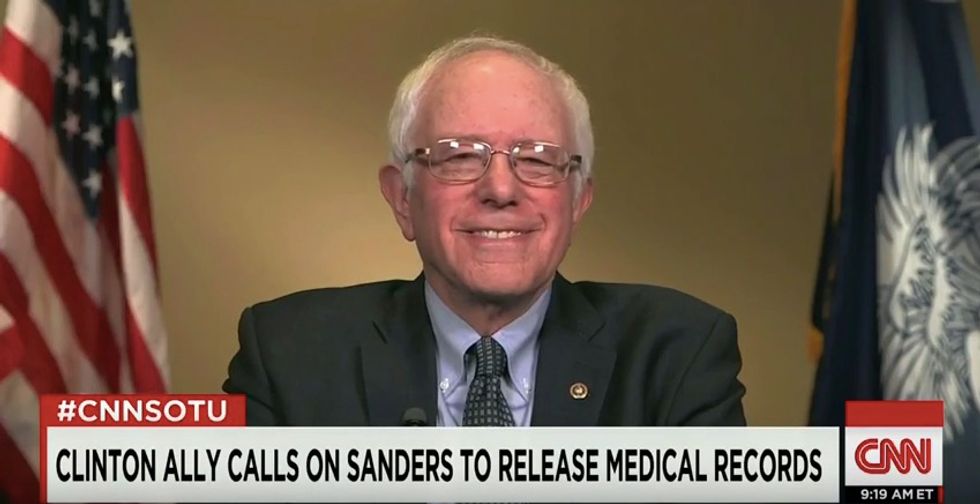 Bernie Sanders Defends His Health Against Recent Attack From Clinton Ally: 'Thank God I Am Very Healthy