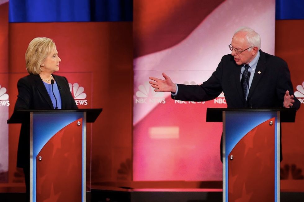 Nonsense!': Clinton, Sanders Clash Over Health Care Reform During Democratic Debate