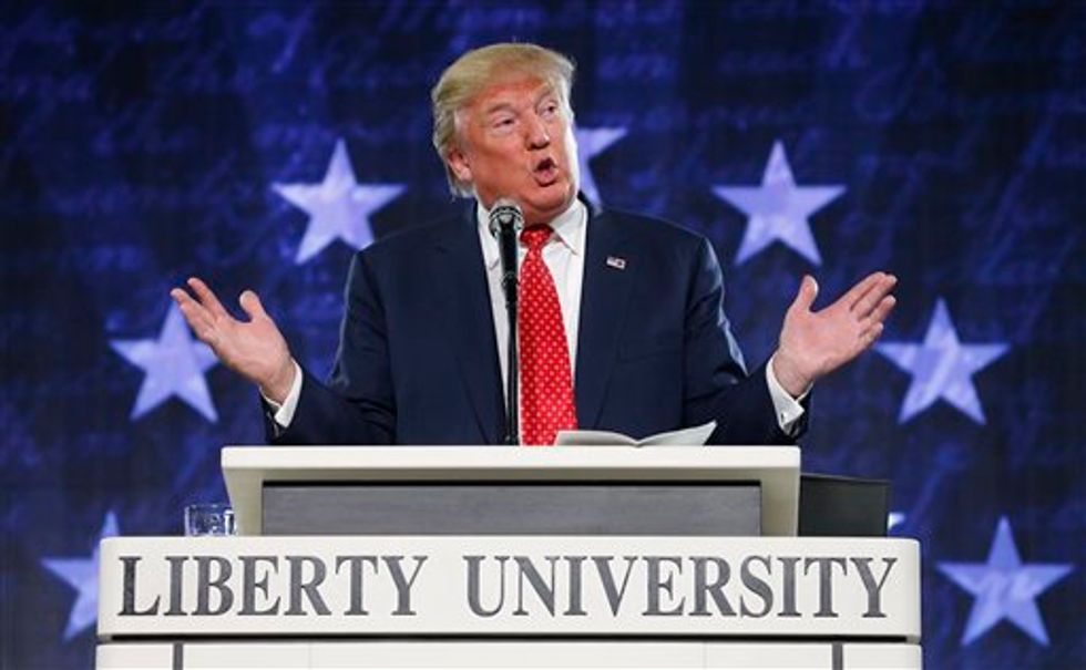 Two Corinthians': Trump Stumbles Over Bible Reference, But Still Wins Over Evangelical Crowd at Liberty University