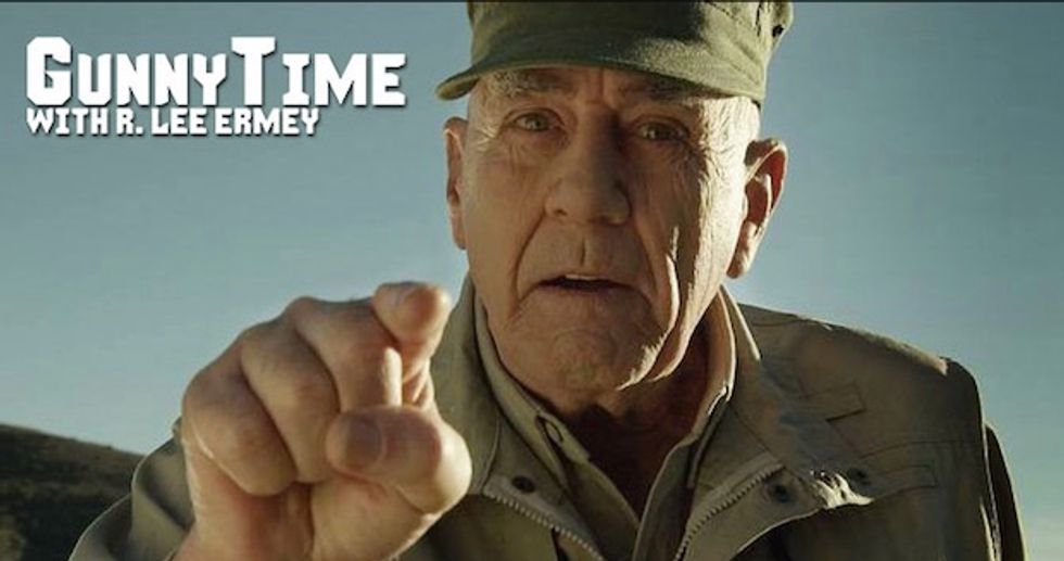 Iconic Marine Sgt. R. Lee Ermey of 'Gunny Time' Reveals the One Firearm He'd Choose if He Could Have Only One