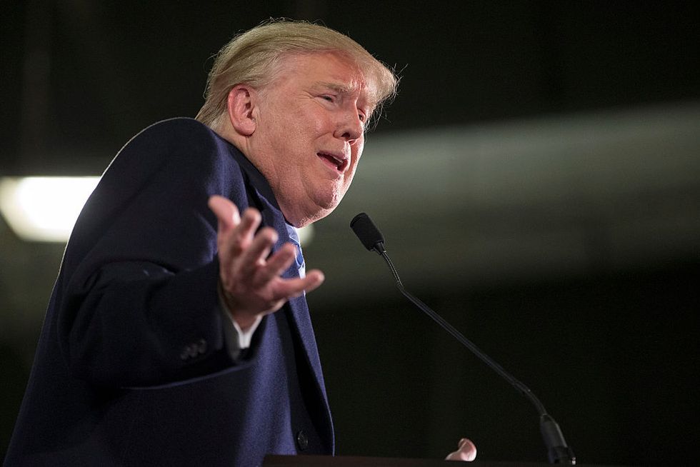 Watch Trump Respond to Former Mexican Leader's Comments About His 'Stupid Wall
