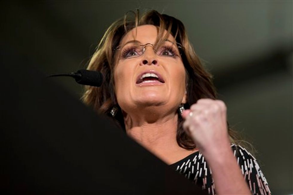 Palin Defends Son After Domestic Violence Charges, Blames Obama for Not Respecting Troops: 'They Come Back a Bit Different