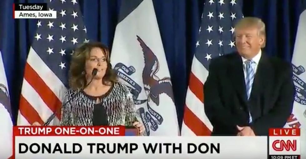 Donald Trump Reveals What He ‘Didn’t Know’ About Palin’s Endorsement Speech — Until She Delivered It