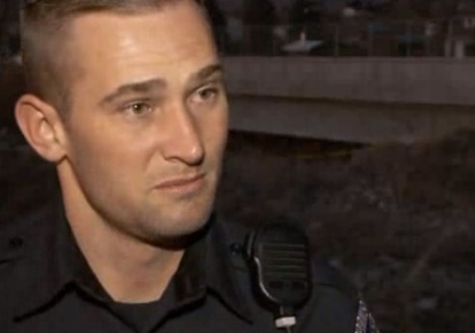 Mysterious Voice Led Police to a Baby Girl Trapped in an Overturned Car in Frigid Waters. Now, This Cop Believes He Has an Explanation.
