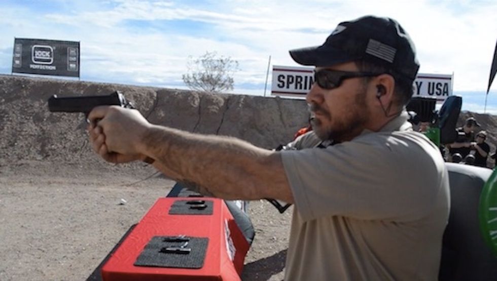 SHOT Show: Mobility-Restricted Vet Finds 'Life Changer' in Track Chair That Zips Him Over Hilly Terrain and Can Haul 3,000 Pounds