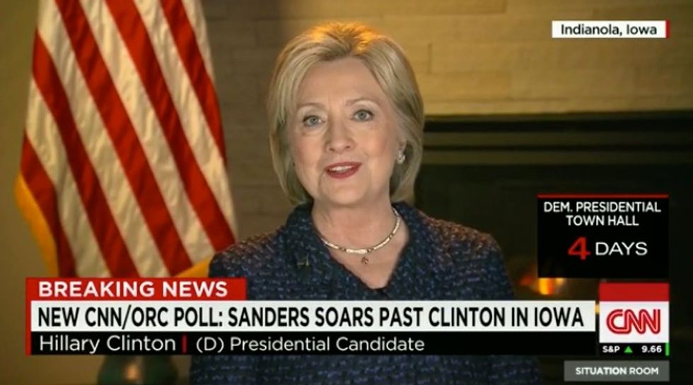 Listen to the First Seven Words From Clinton When Asked Point Blank If She’s Part of the ‘Establishment’